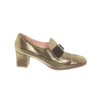 Vivetta Pumps/Peeptoes Leather in Gold