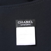 Chanel Uniform Robe en Bleu