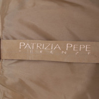 Patrizia Pepe giacca di camoscio, marrone chiaro, Gr. 42