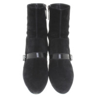 Tod's Suede Boots in Black