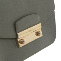 Furla Shoulder bag Leather in Khaki