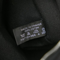 Hermès Clutch aus Canvas in Schwarz