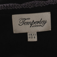 Temperley London Robe en soie Jacquard