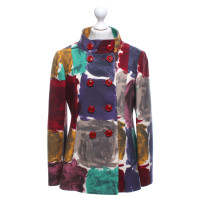 Moschino Cheap And Chic Short coat in multi-color