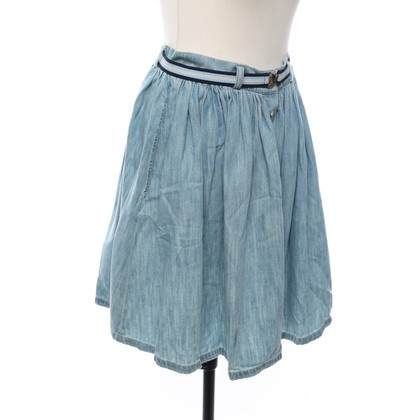 Mulberry Skirt Cotton in Blue