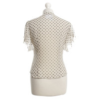 Max Mara Silk blouse with dots