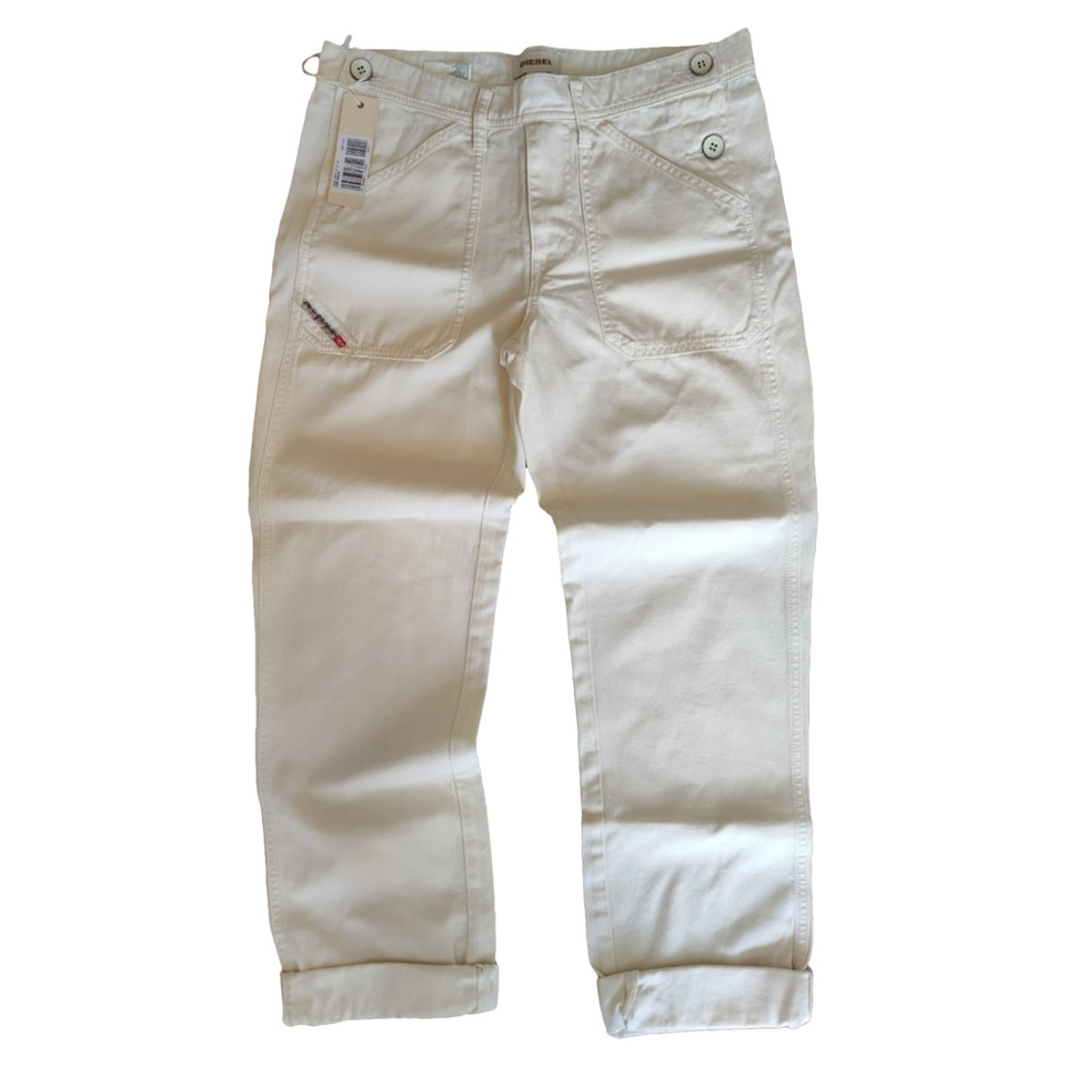 Diesel Jeans in Cotone in Bianco