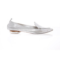 Nicholas Kirkwood Slippers/Ballerinas Leather in Silvery