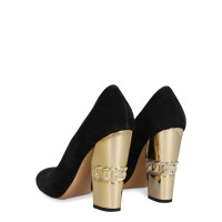 Casadei Décolleté/Spuntate in Pelle in Nero