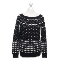 M Missoni Sweater in zwart / wit