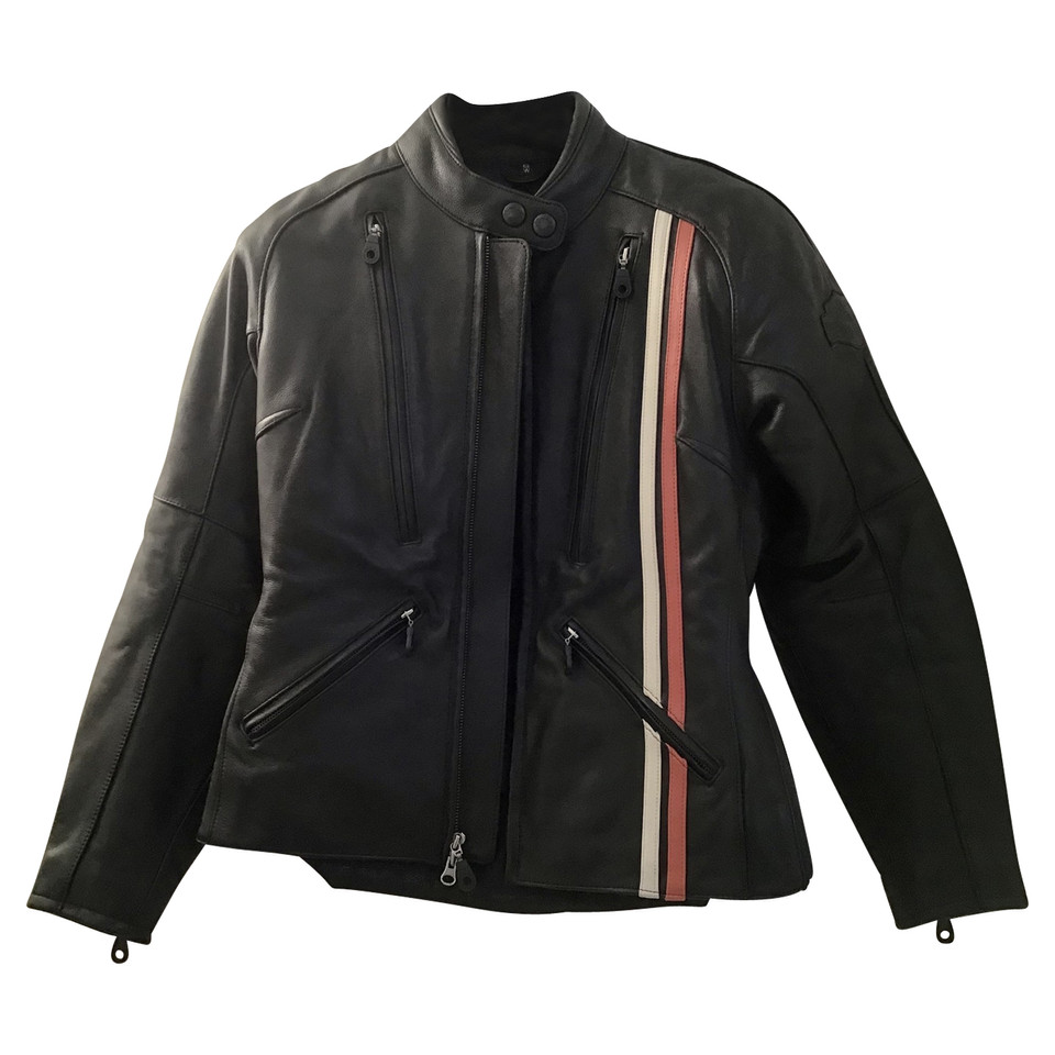 Harley Davidson Veste/Manteau en Cuir en Noir