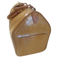 Louis Vuitton Keepall 45 Patent leather in Beige