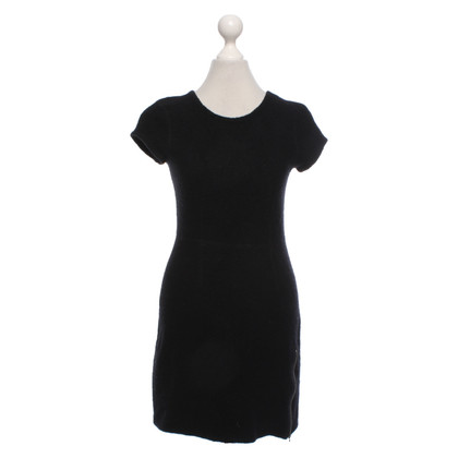 Karl Lagerfeld Kleid aus Wolle in Schwarz