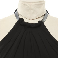 Karl Lagerfeld For H&M Kleid aus Viskose in Schwarz