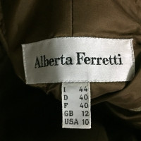 Alberta Ferretti Goldfarbenes Kleid