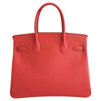 Hermès Birkin Bag 30 Leer in Roze