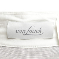 Van Laack Gestreifte Bluse in Bicolor