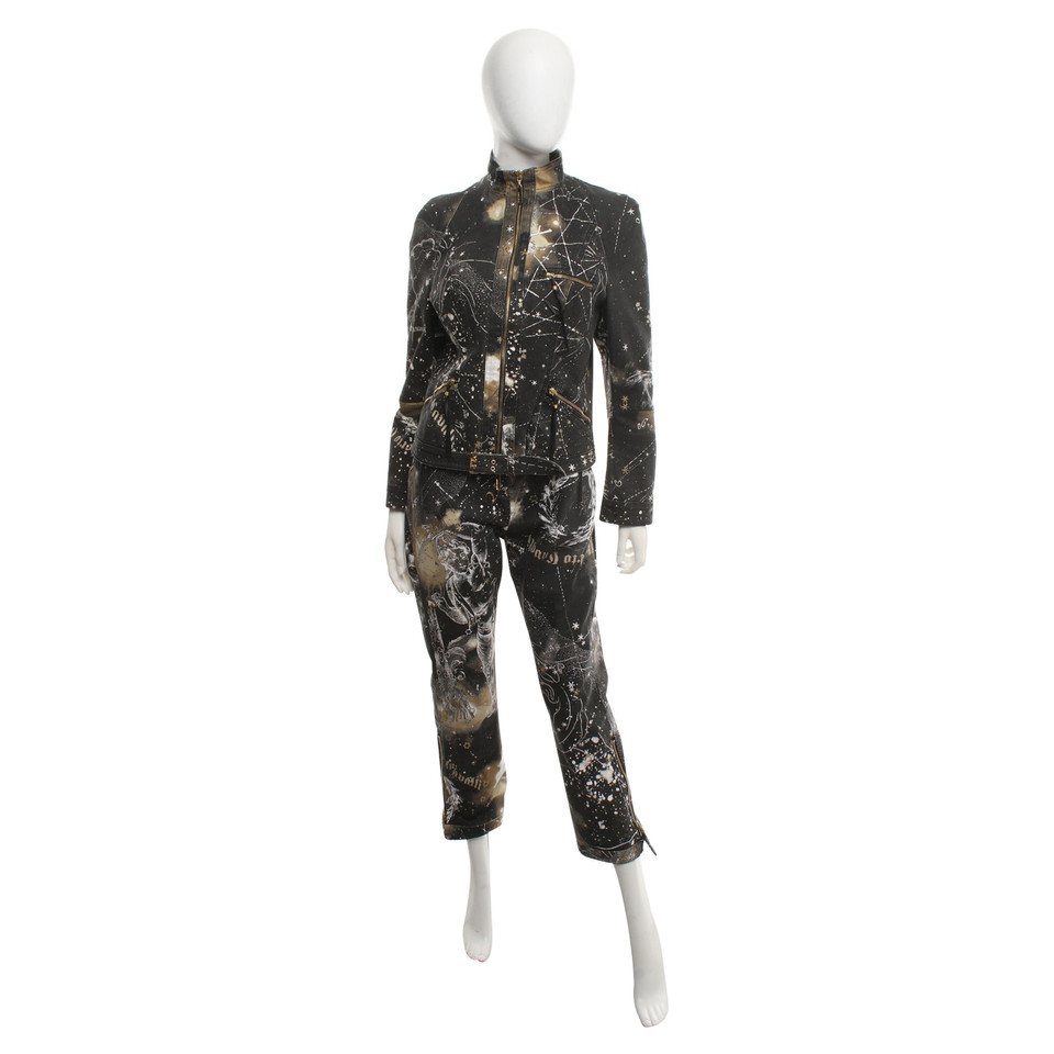 Roberto Cavalli Anzug mit Muster