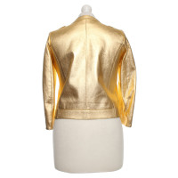 Miu Miu Golden leather jacket