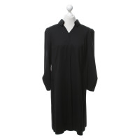 Jil Sander Kleid aus Wolle in Schwarz
