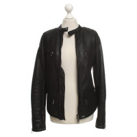 Giorgio Brato Leather jacket in black