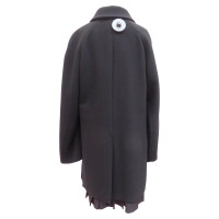 Prada Wool coat with fold hem