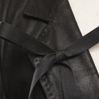 Ann Demeulemeester Leather jacket in black
