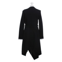 Roland Mouret Giacca/Cappotto in Lana in Nero
