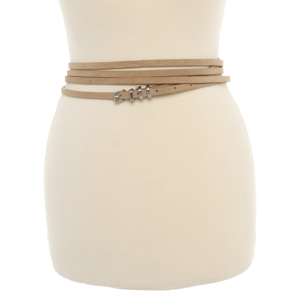 Hugo Boss Ceinture en Cuir en Beige