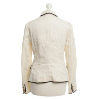 Ralph Lauren giacca di lino in crema