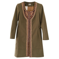 Philosophy Di Alberta Ferretti Light coat with decorative pearls