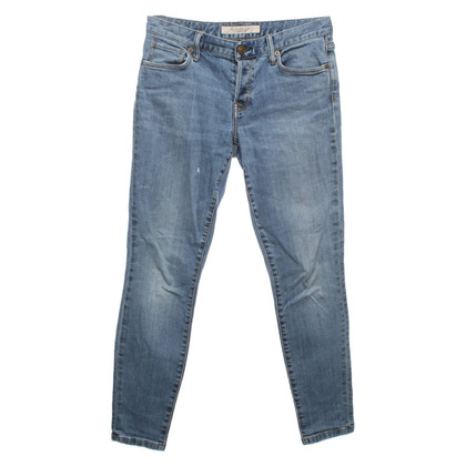 Burberry Jeans in Cotone in Blu