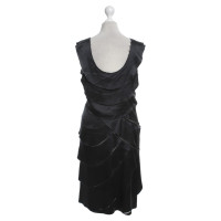 Alberta Ferretti Volant dress in satin