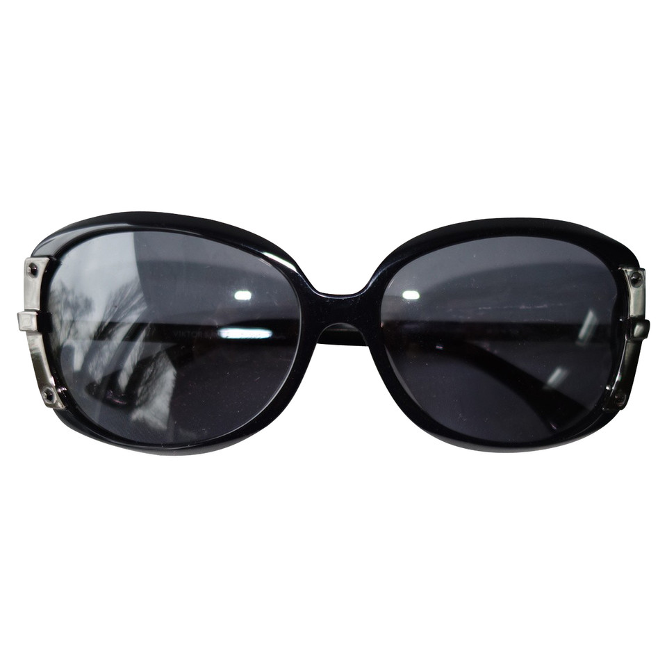 Viktor & Rolf Sonnenbrille in Schwarz