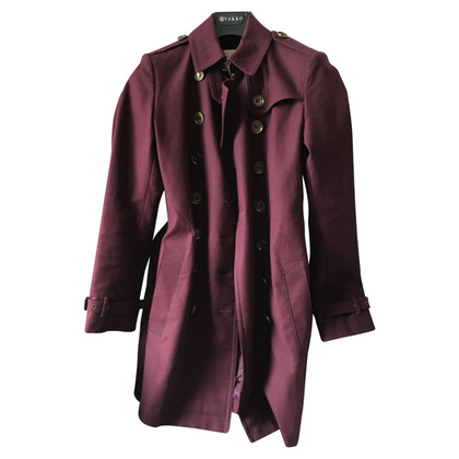 Burberry Jacket/Coat in Bordeaux