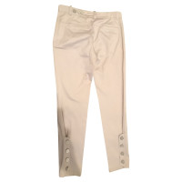 Versace Hose aus Baumwolle in Beige