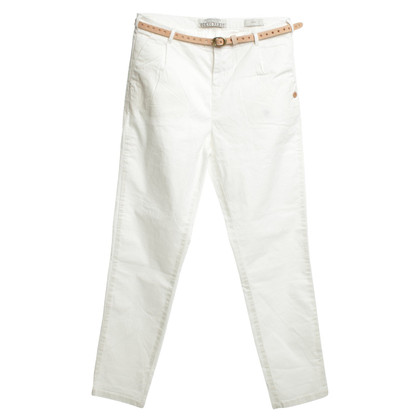Maison Scotch trousers in white