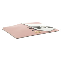 Karl Lagerfeld Clutch Bag Leather in Nude