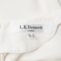L.K. Bennett Oberteil in Weiß