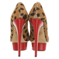 Charlotte Olympia Pumps/Peeptoes aus Leder