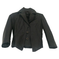 Victoria Beckham Jacket/Coat Leather in Black