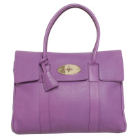Mulberry 'Bayswater Bag' in purple