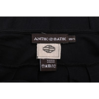 Antik Batik Kleid in Schwarz