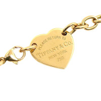 Tiffany & Co. 18K Yellow Gold Chain with Heart Pendant