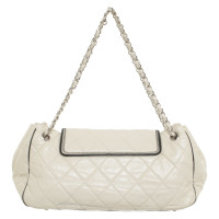 Chanel Handtas Leer in Beige