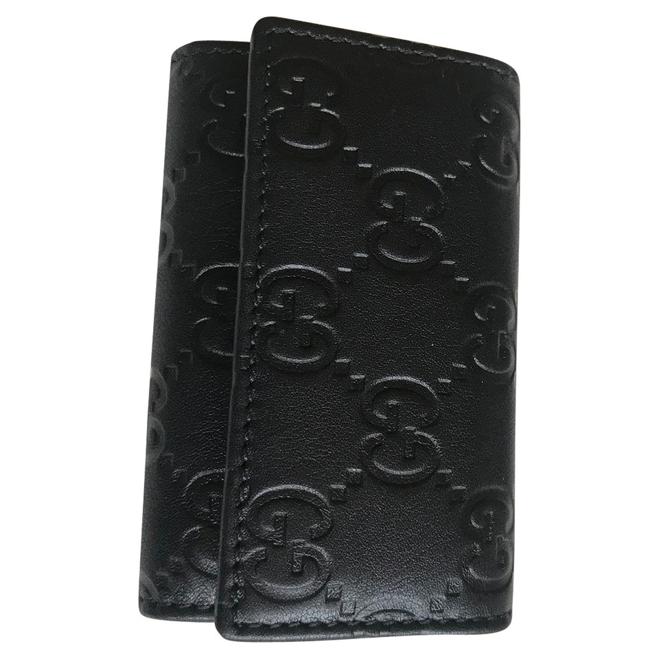 Gucci Accessory Leather in Black