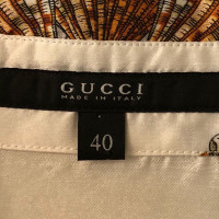 Gucci Camicetta di seta con stampa