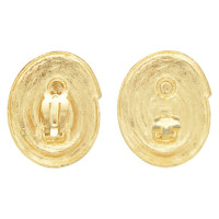 Yves Saint Laurent Gold colored ear clips