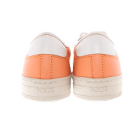 Tod's Trainers Leather in Orange