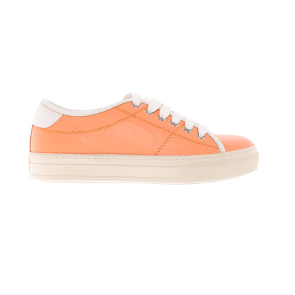 Tod's Sneakers Leer in Oranje